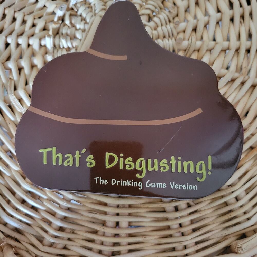 That's Disgusting! Card Drinking Game Party Funny Adult PlayBy Kheper Games 2006
